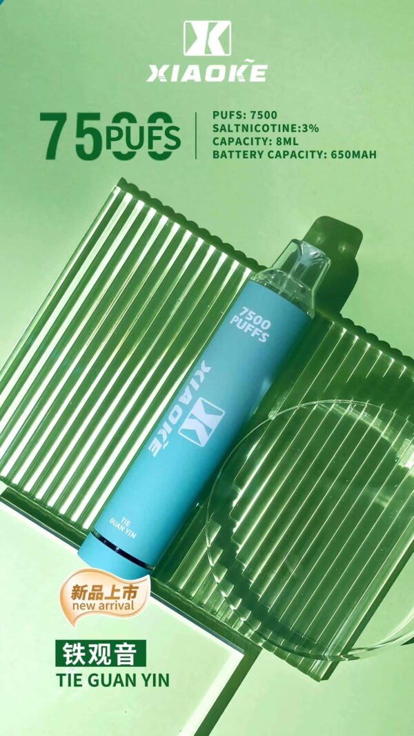 XIAOKE 7500 PUFFS 梟客棄式抛電子煙 一次性霧化桿推薦·