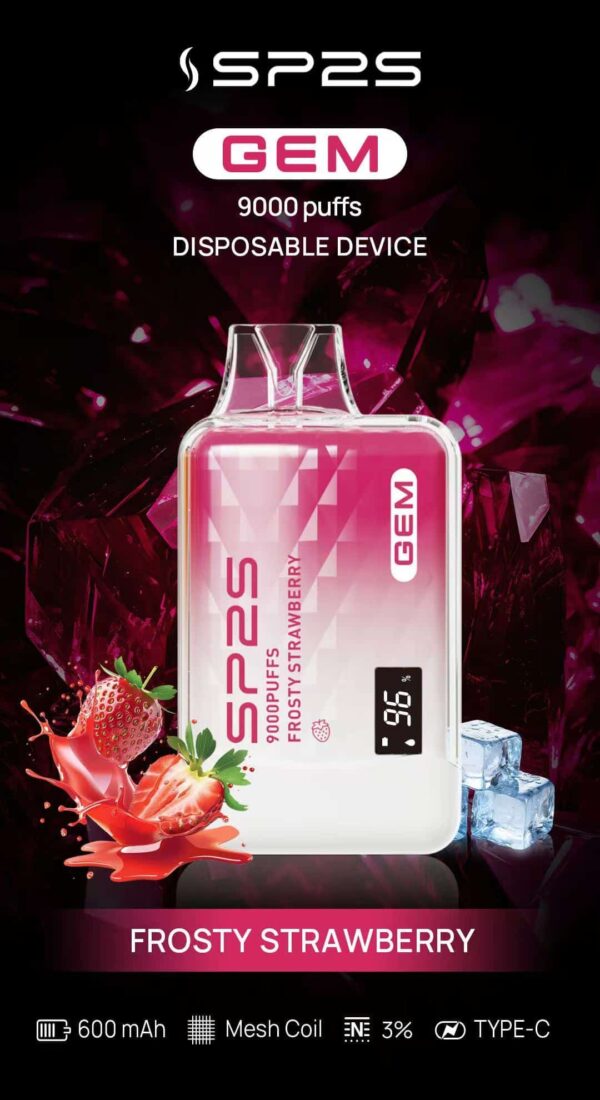 SP2S GEM 9000 PUFFS 拋棄式電子煙 一次性霧化桿推薦