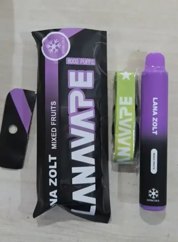 LANA 8000 PUFFS 拋棄式一次性電子煙 台灣電子煙推薦