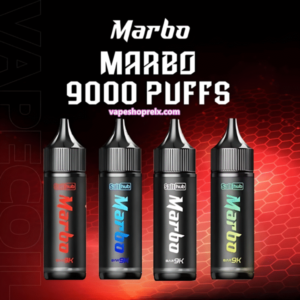 【台灣現貨】Marbo Bar 9000 Puffs 拋棄式電子煙｜泰國爆款 高人氣推薦