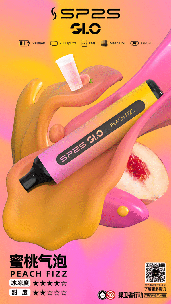 現貨 Sp2s 7000 Puffs 拋棄式/一次性電子煙 新品上市