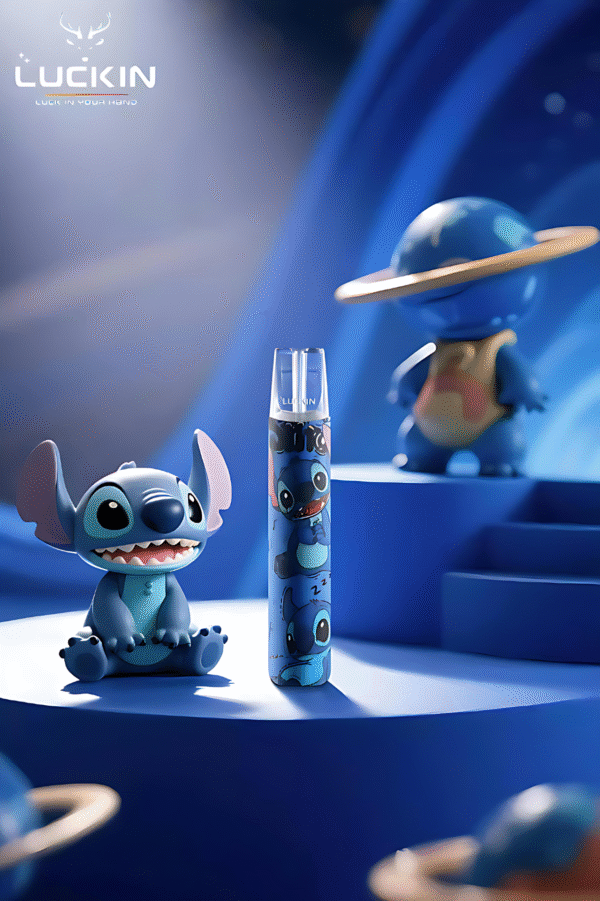 幸運主機 Luckin特別款煙桿 蠟筆小新 哪吒 史迪仔 Kitt貓 叮噹貓 台灣現貨