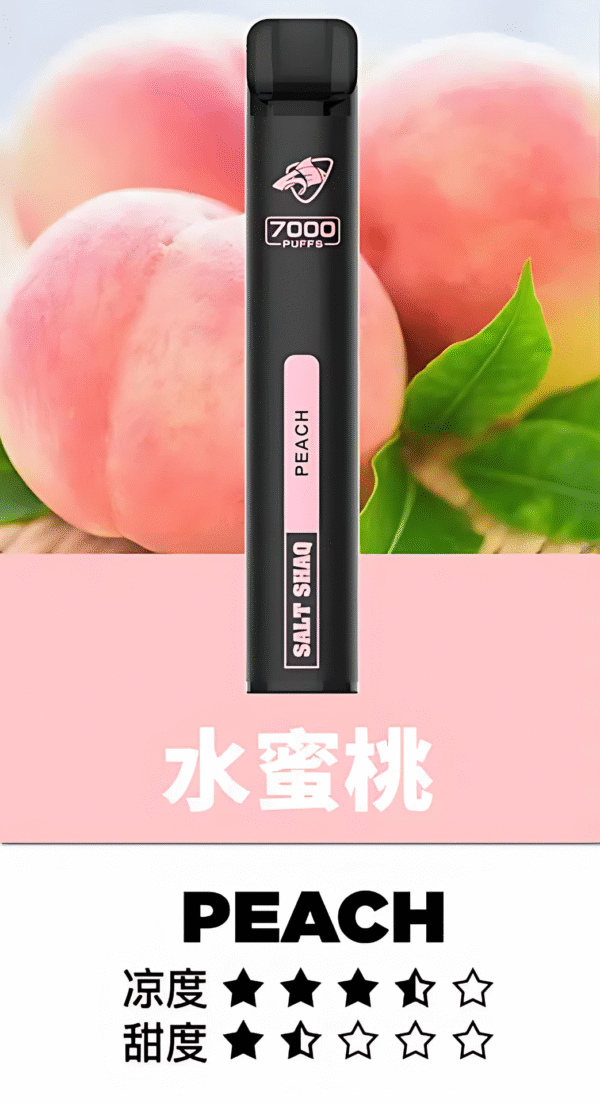鯊克7000口拋棄式電子煙 Salt Shaq一次性煙桿推薦 台灣現貨
