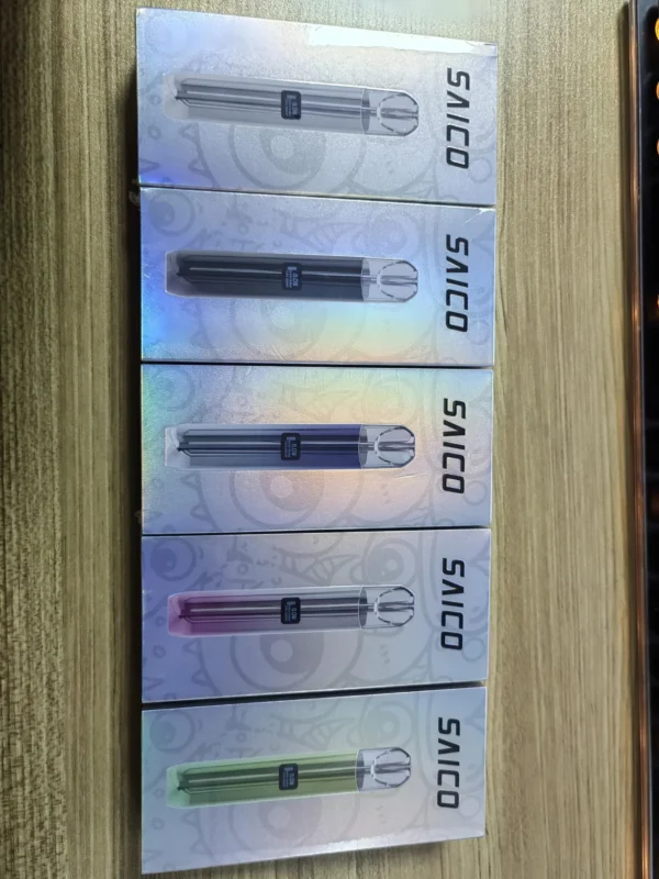 Saico 炫刻電子煙主機丨鋅合金帶屏主機｜可換檔位主機